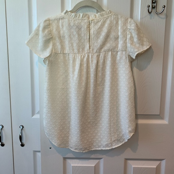 Loft XXSP cream short sleeved blouse - Picture 5 of 5